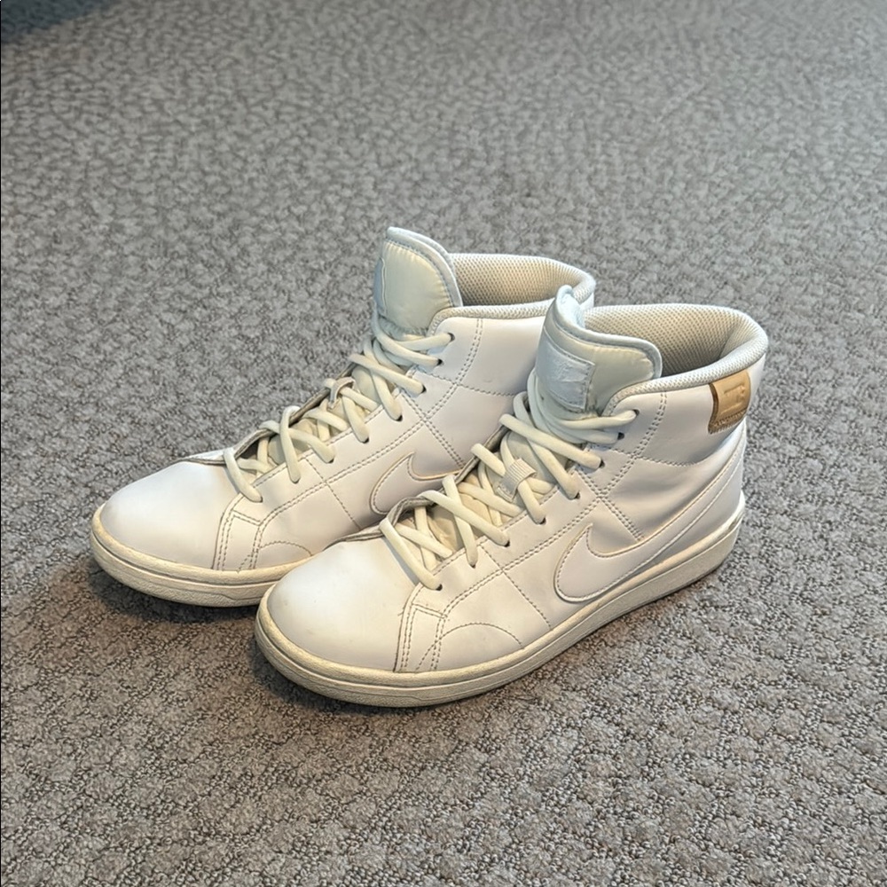Nike White Women's High-Top Sneakers